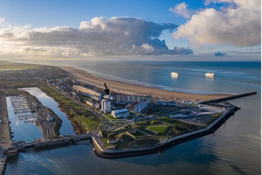 Studio Horizon Bleu, Vue Mer Calais Ngoại thất bức ảnh