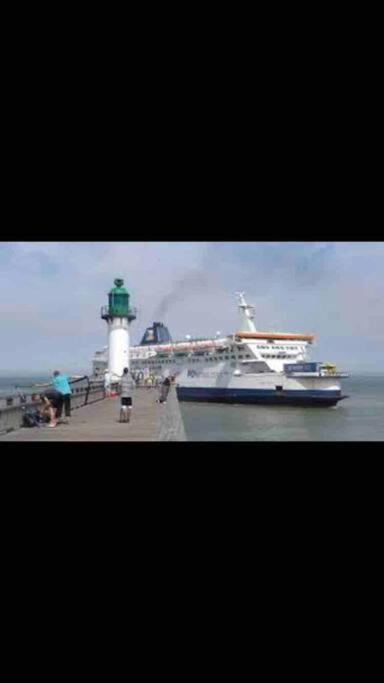 Studio Horizon Bleu, Vue Mer Calais Ngoại thất bức ảnh