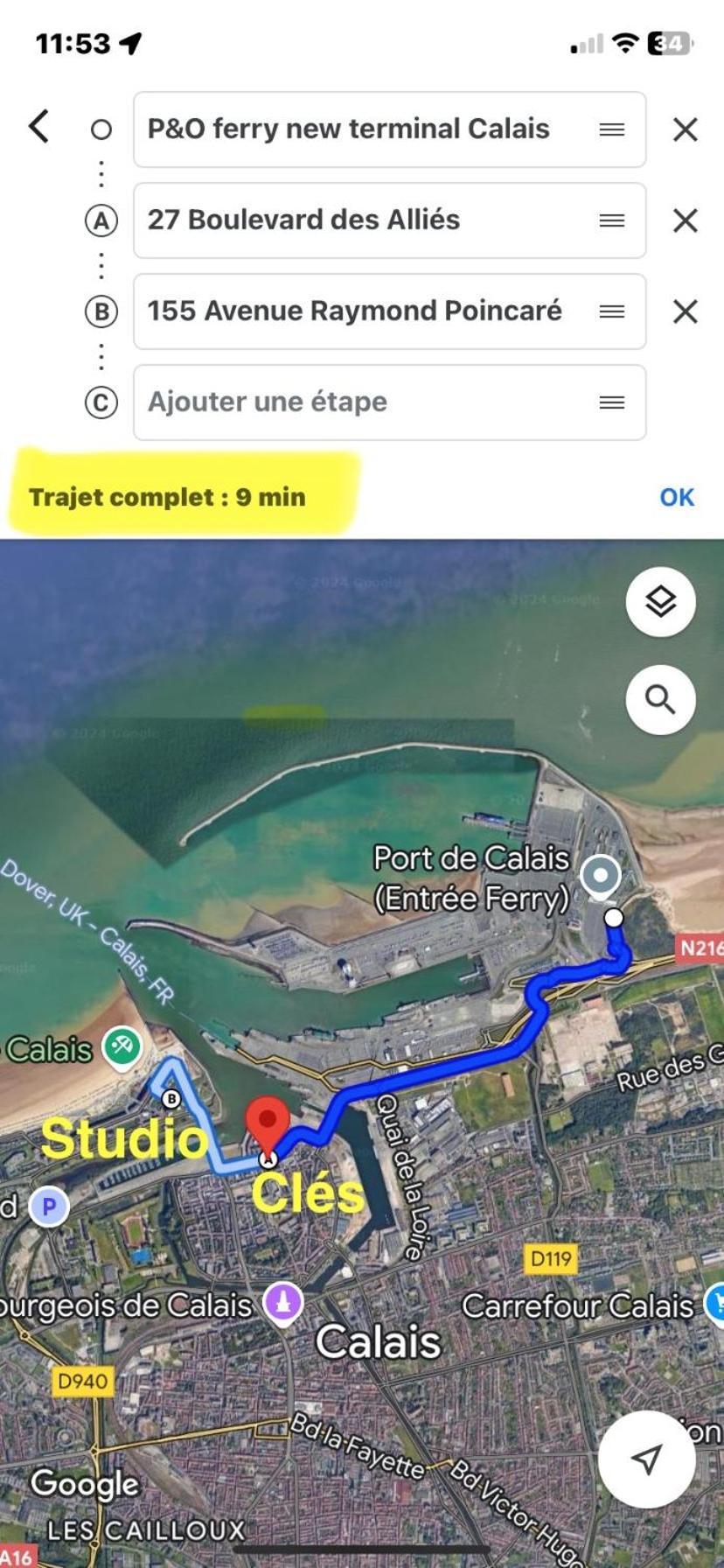 Studio Horizon Bleu, Vue Mer Calais Ngoại thất bức ảnh