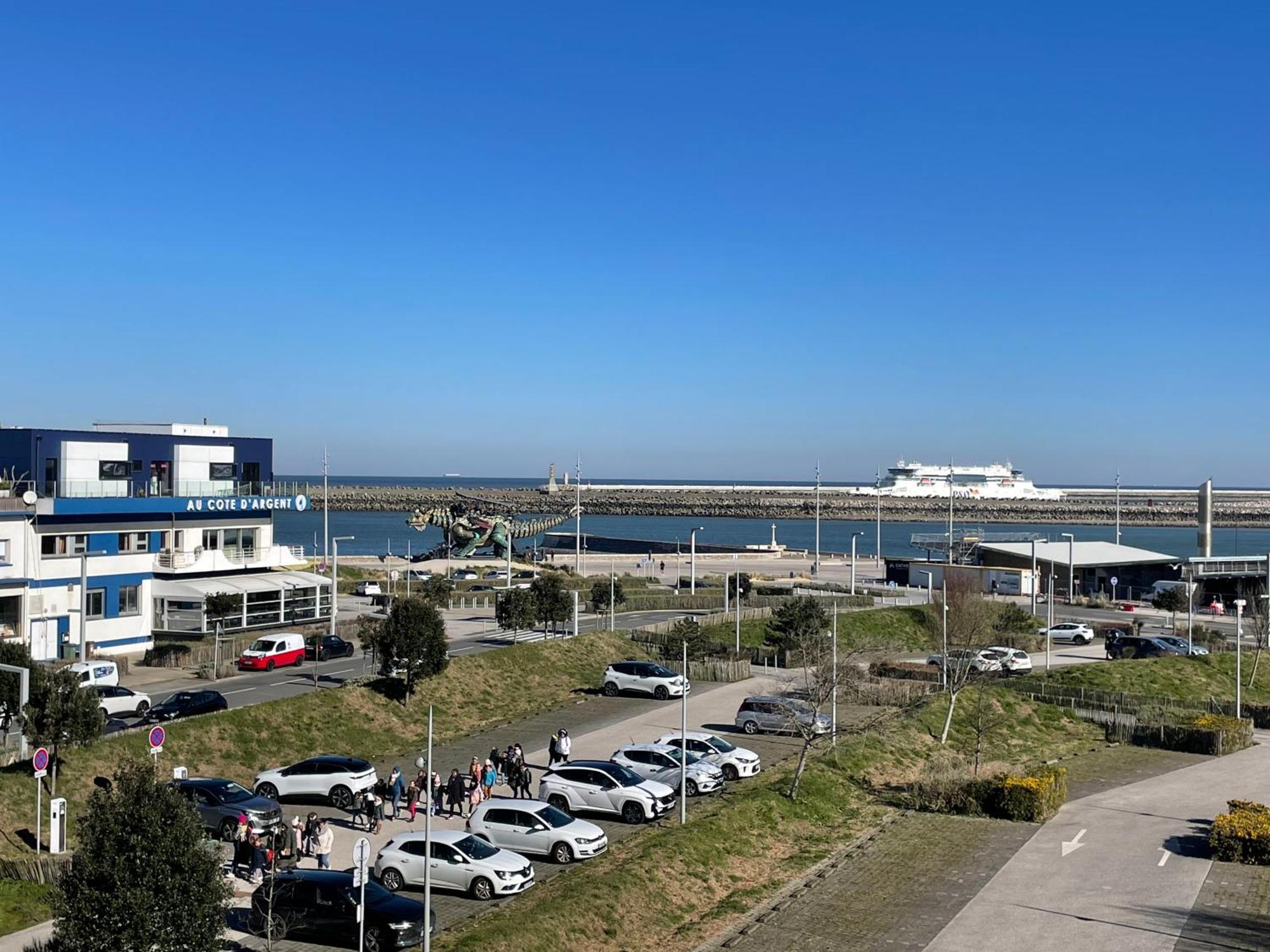 Studio Horizon Bleu, Vue Mer Calais Ngoại thất bức ảnh